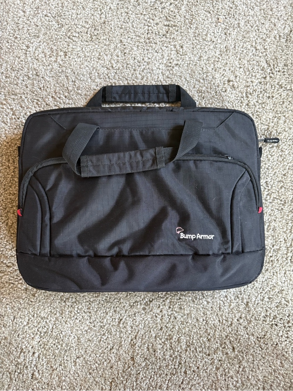 Black Laptop Briefcase - Fits Chromebook